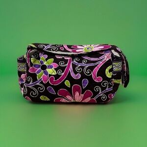 Vera Bradley Maggie Shoulder Bag Retired "Purple Punch" Quilted Cotton Pattern